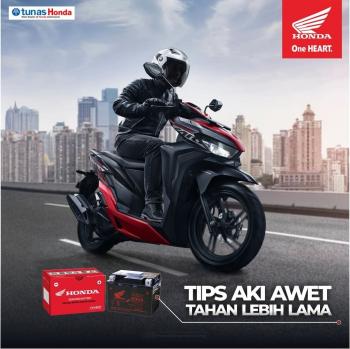 Tips Agar Aki Motor Awet